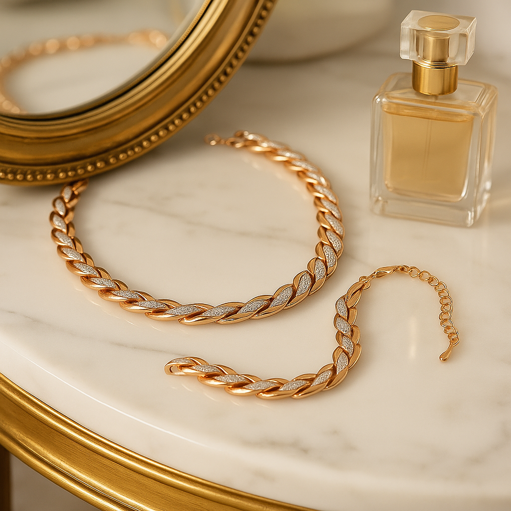 Lustra™ – Elegant Glass Jewellery Set