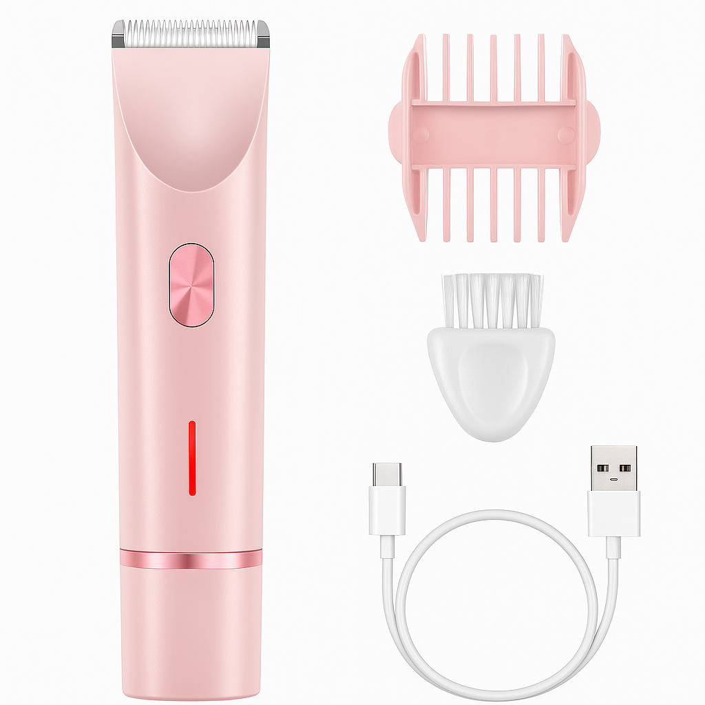 Smooth Skin™ 2-in-1 waterdichte mini-elektrische scheerapparaat